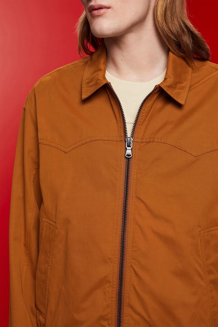Bomberjacke mit Umlegekragen