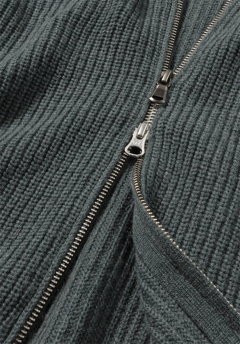 Strickjacke aus Bio-Merinowolle mit Kaschmir