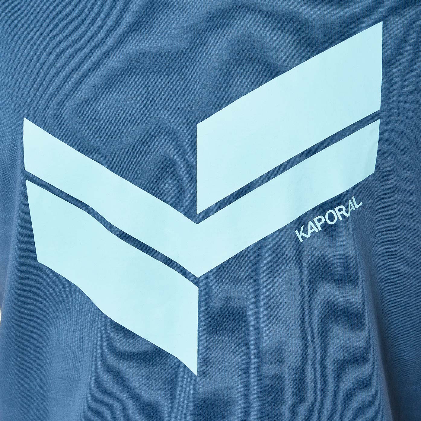 BRYZO  T-shirt bleu Homme en 100% coton bio