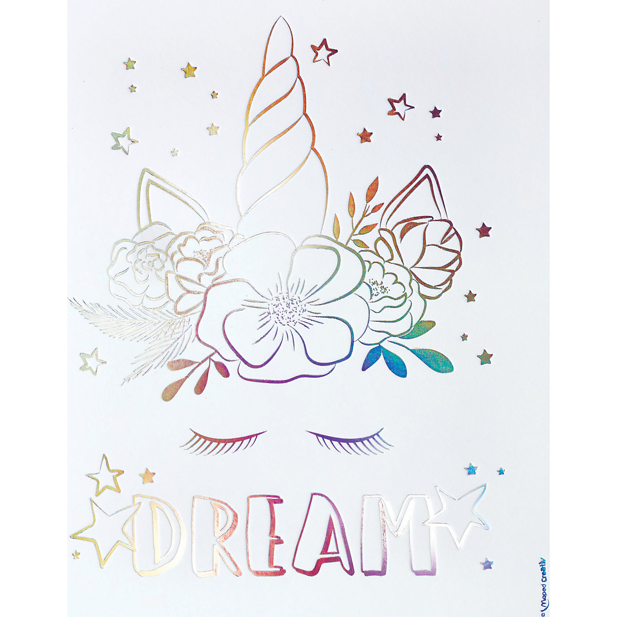 Ausmal-Set Aqua'Art - Einhorn