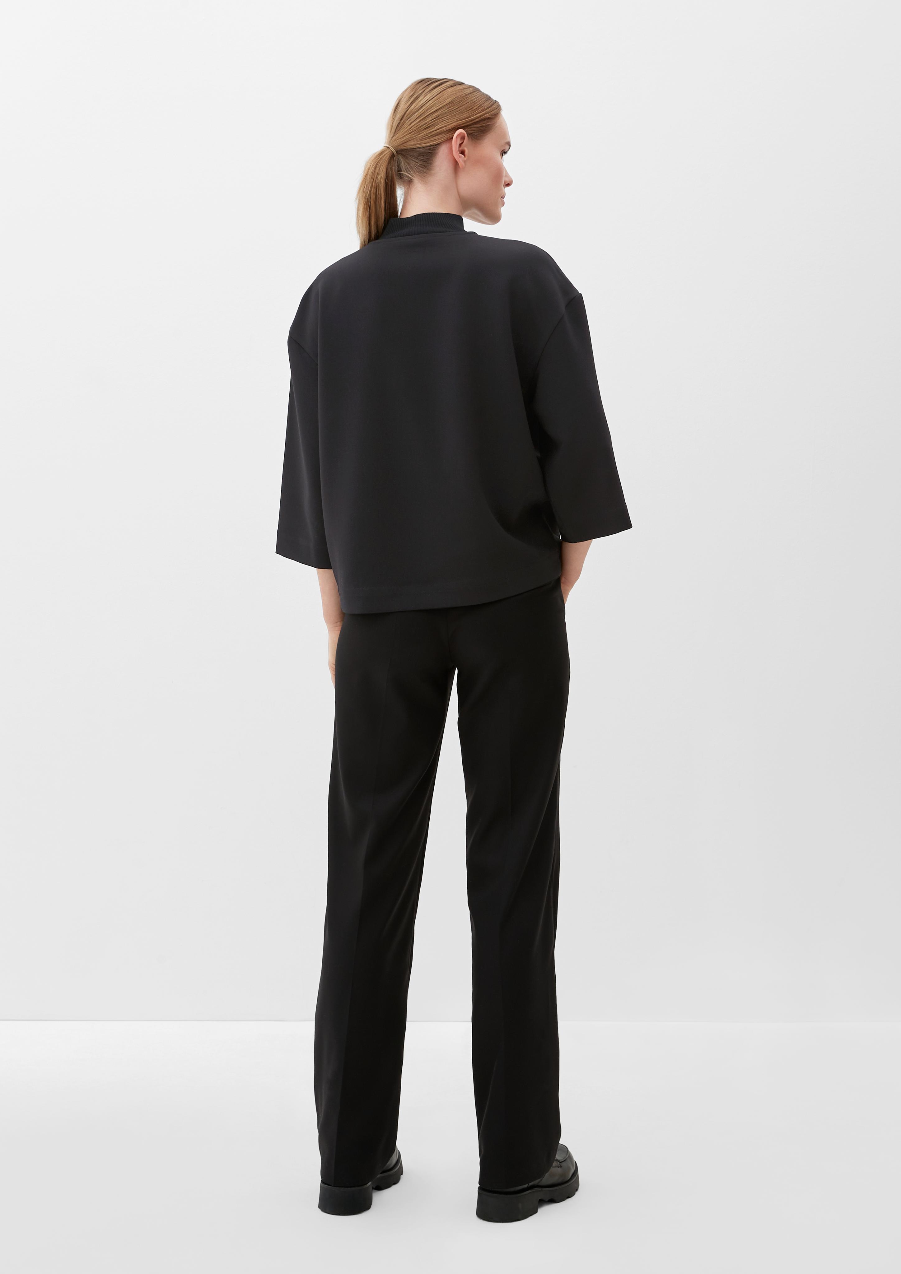 Bluse mit Viskose im Layering-Look  2122127-9999