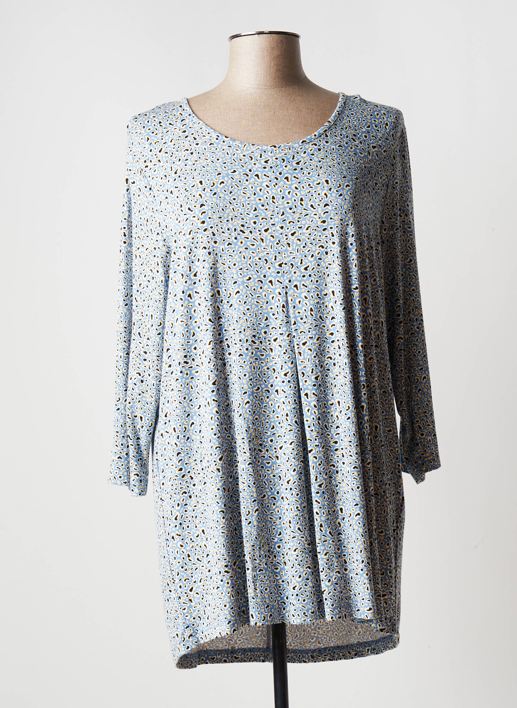 Ciso Tuniquemanchelongue Femme couleur bleu