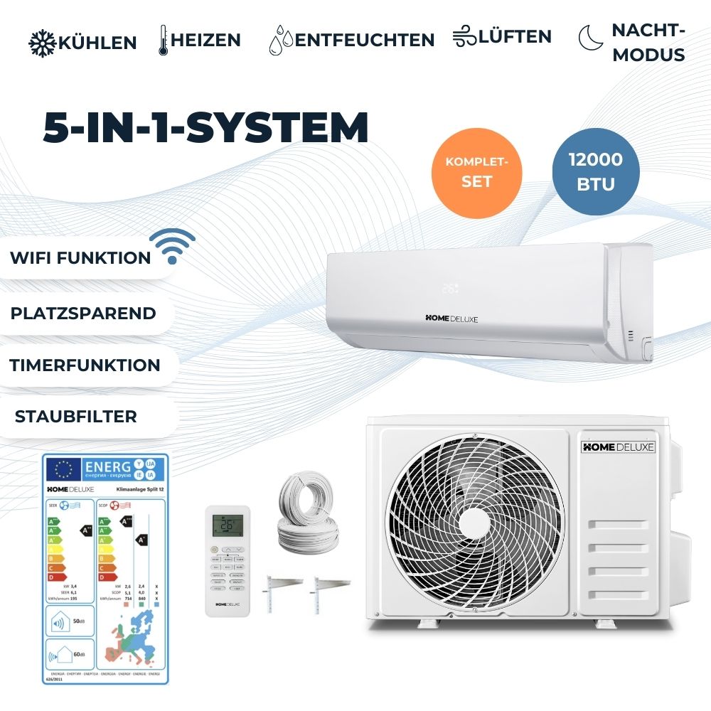 Home Deluxe Klimaanlage SPLIT 12