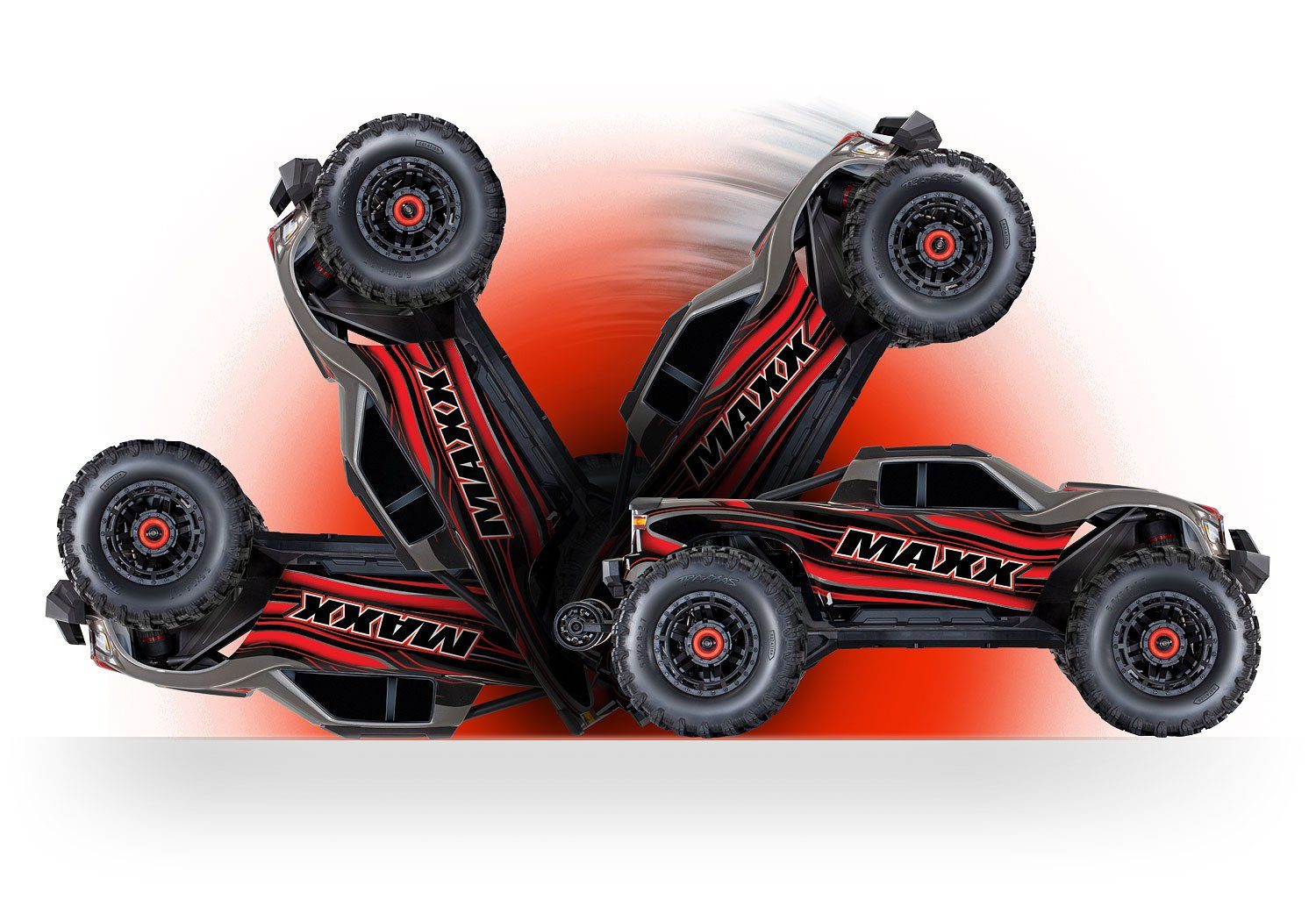 Traxxas RC-Auto Traxxas RC Monstertruck Wide MAXX 1:10 RTR TSM Brushless Rock N Roll