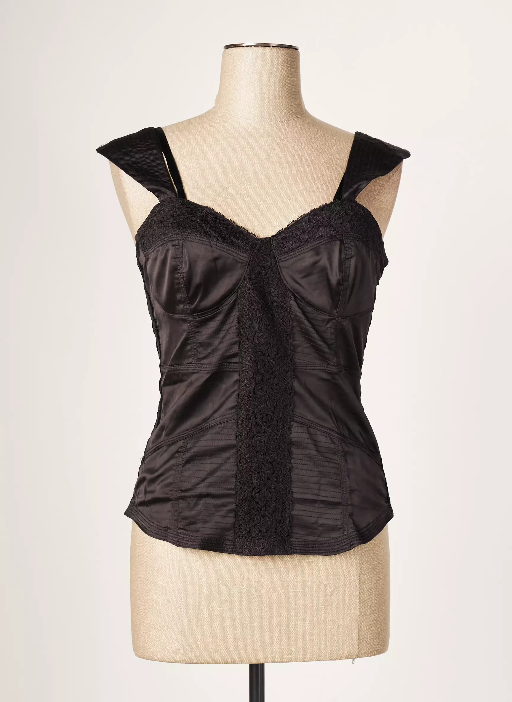 Mais Il Est Ou Le Soleil Tops Femme couleur noir