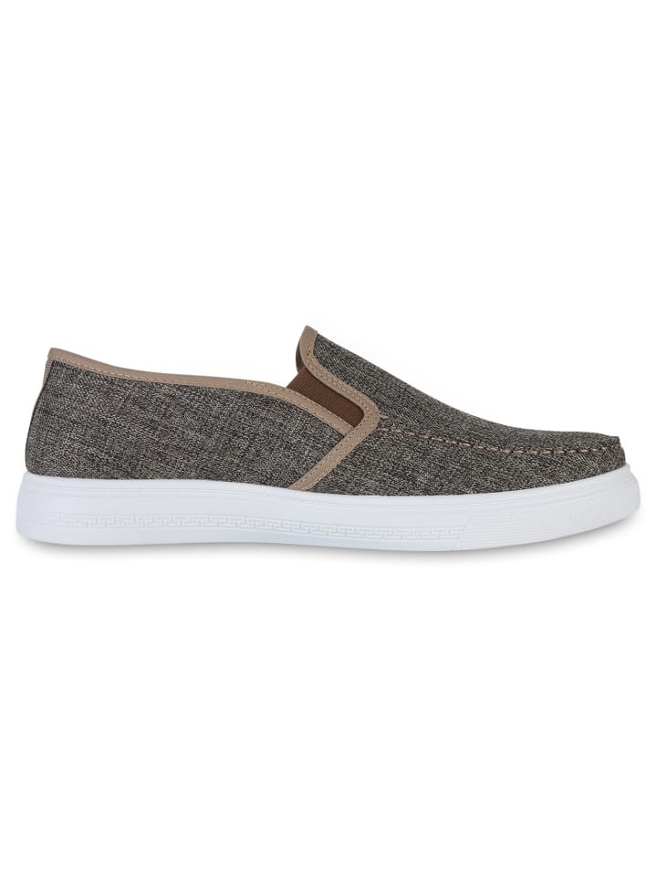 VAN HILL Klassische Slippers Derek in Khaki günstig kaufen