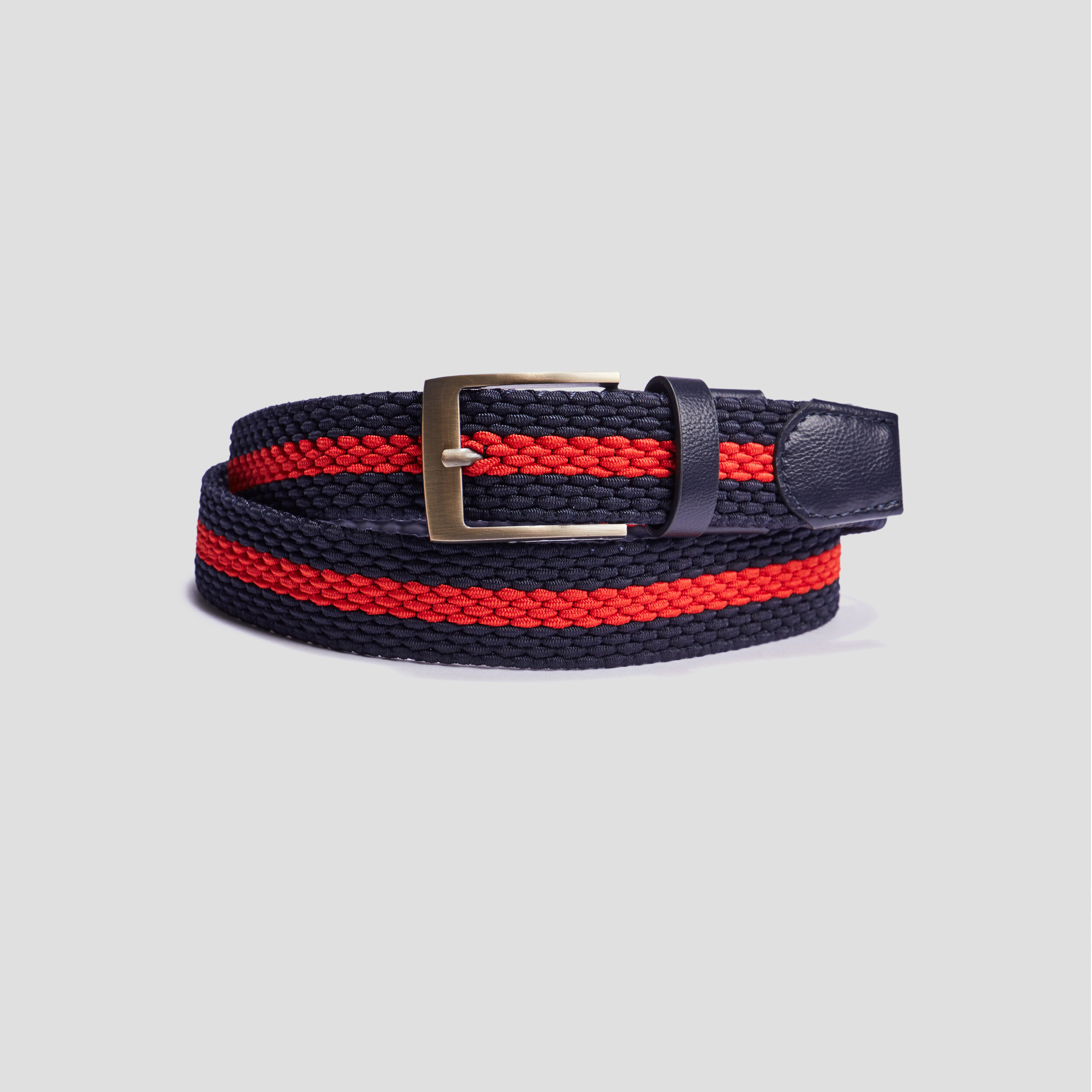 Ceinture tressée multicolore homme | La Halle