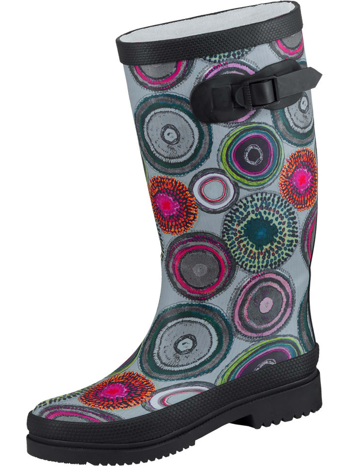 Bockstiegel Regenstiefel Anja in schwarz/multi günstig kaufen