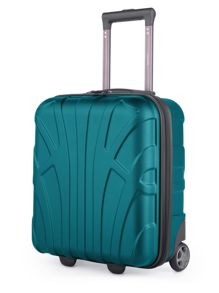 suitline Handgepäck EasyJet Koffer 45x36x20 Freigepäck 30 L in Aquagrün günstig kaufen S