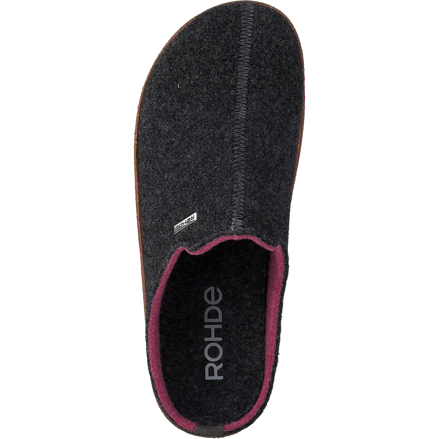 Rohde 6120, Hausschuhe & Pantoffeln, Damen, Stone Grau (Pink)