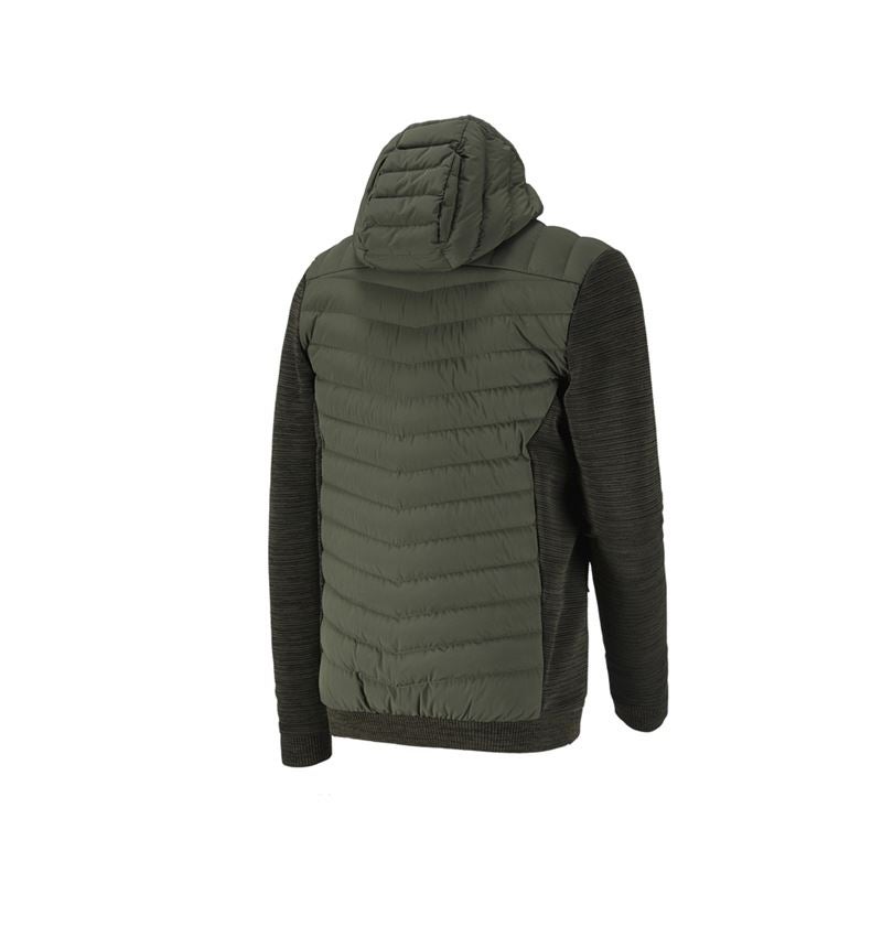 Hybrid Kapuzenstrickjacke e.s.motion ten
