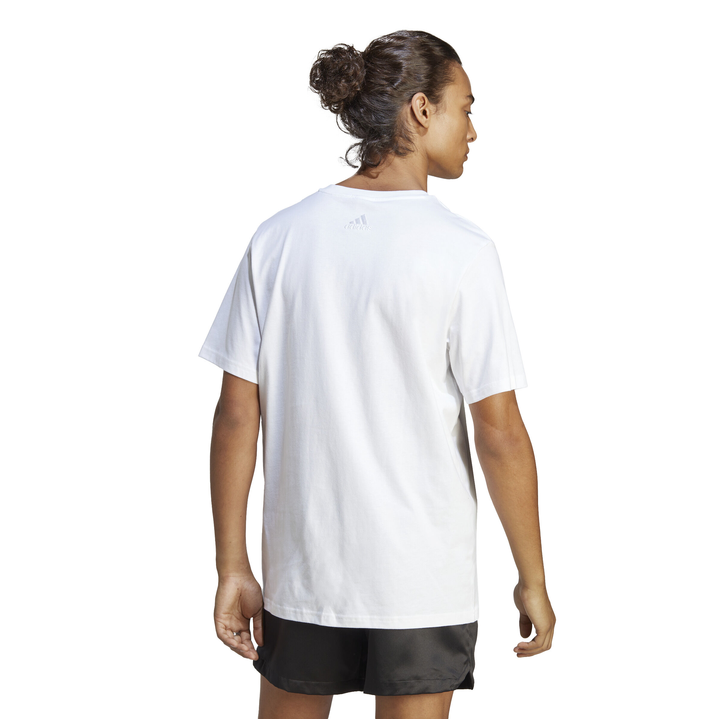 Essentials Single Jersey Big Logo T-Shirt Herren - Weiß, Schwarz