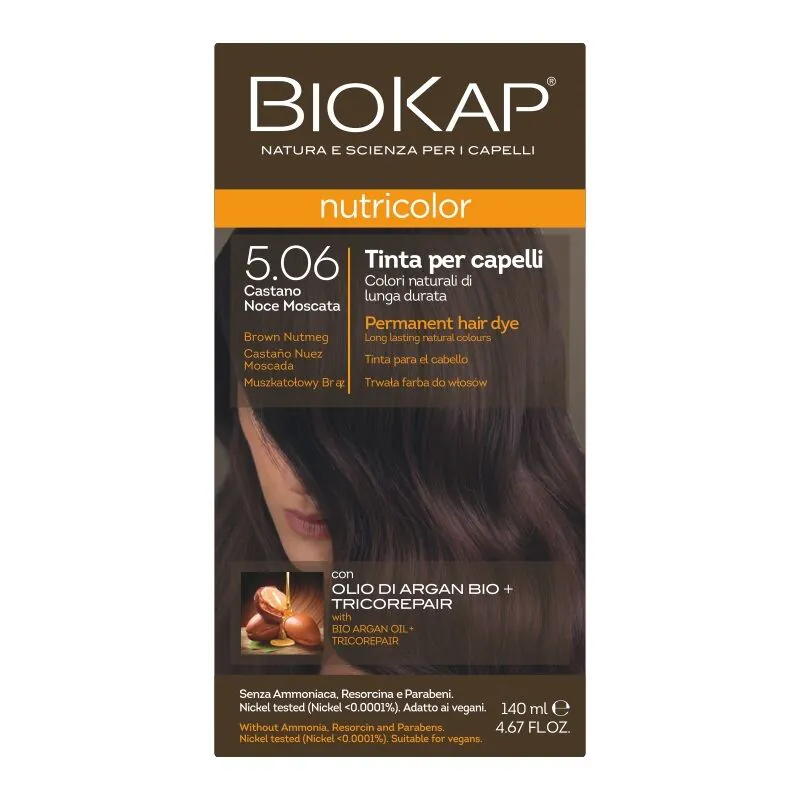 Biokap Nutricolor farba za kosu, 5.06 Muškatno smeđa