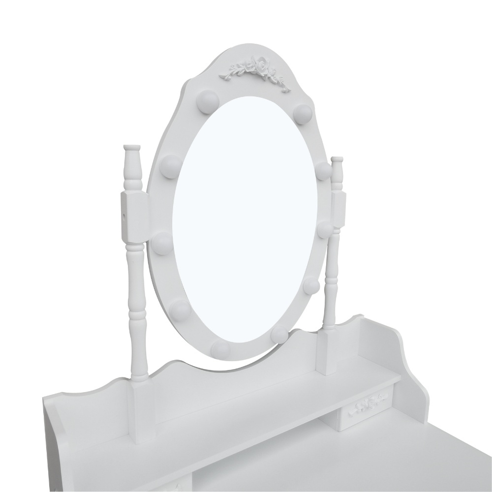Home Deluxe Schminktisch ROSY - Weiß