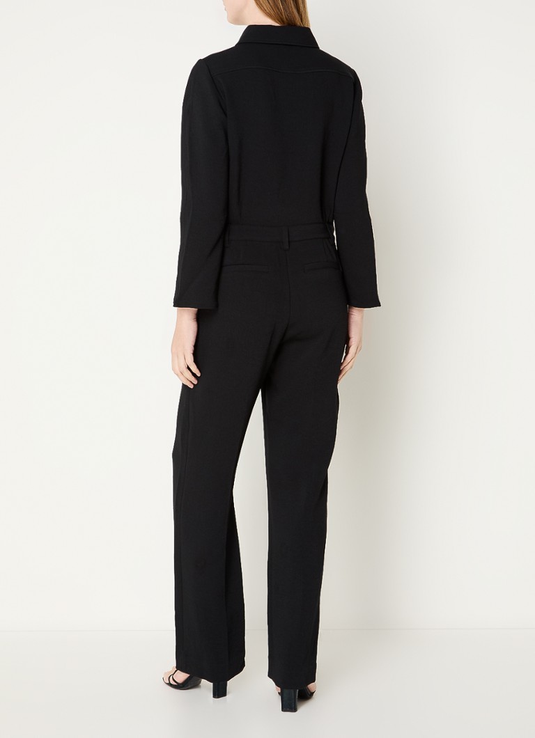 ba&sh Omiza loose fit jumpsuit with press pleat