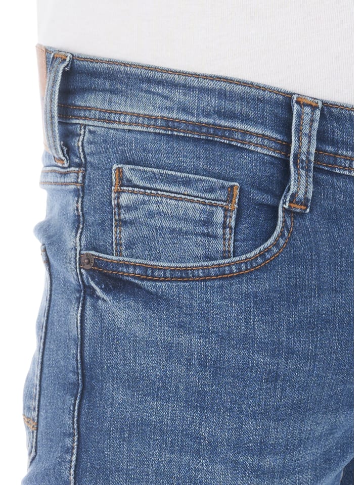 Mustang Jeans Oregon tapered in Blau günstig kaufen