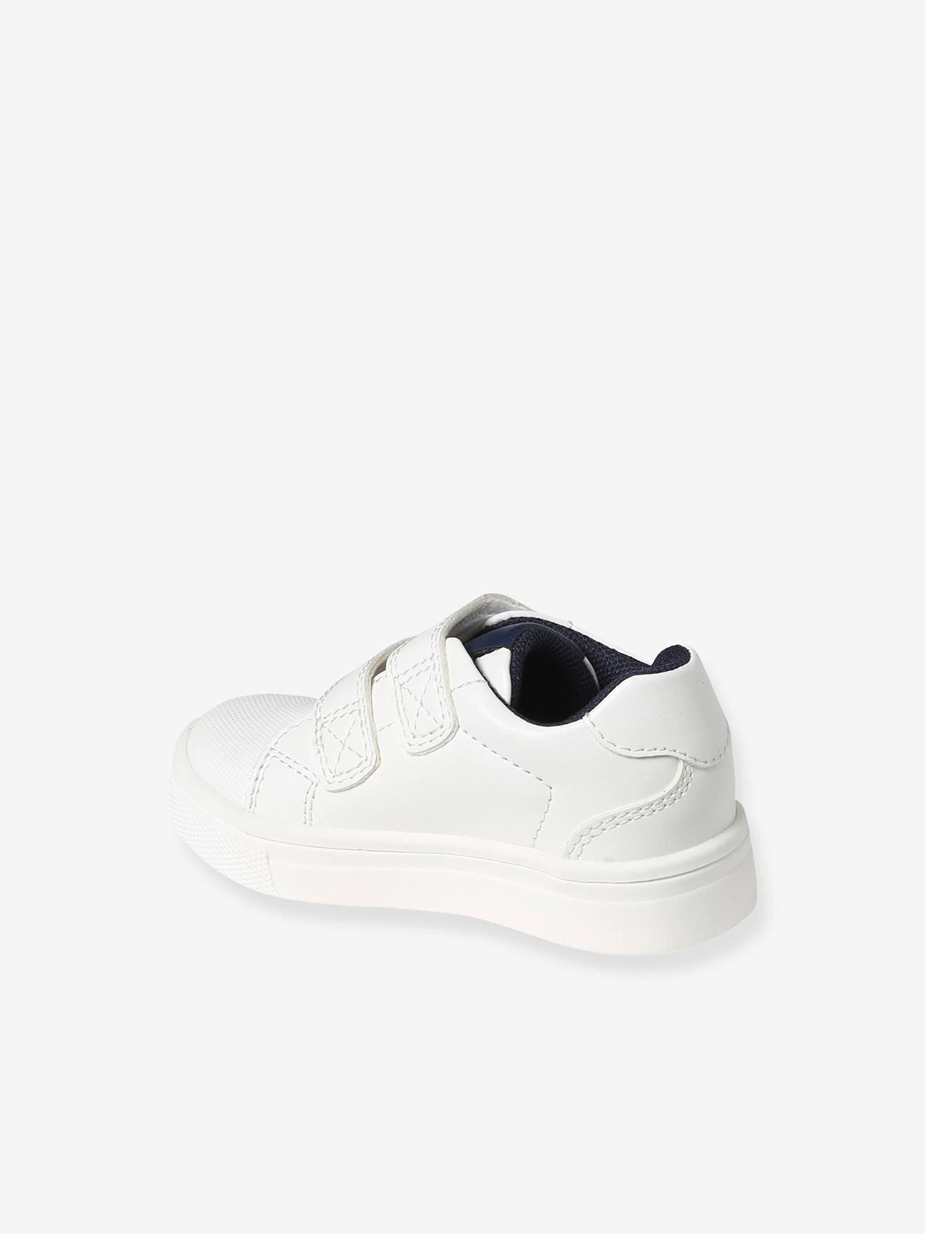 Vertbaudet Baby Klett-Sneakers - weiß