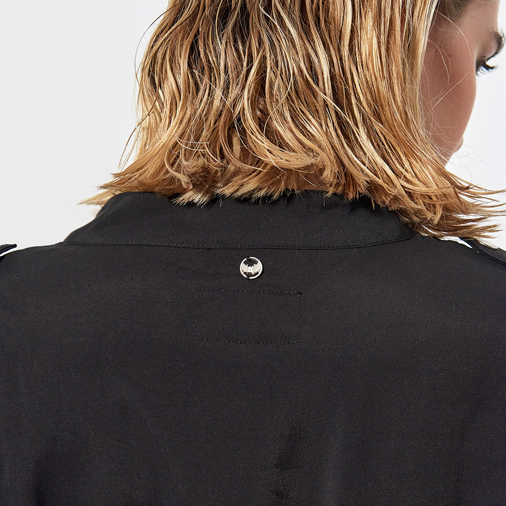 TOUTI  Robe régular noir Femme