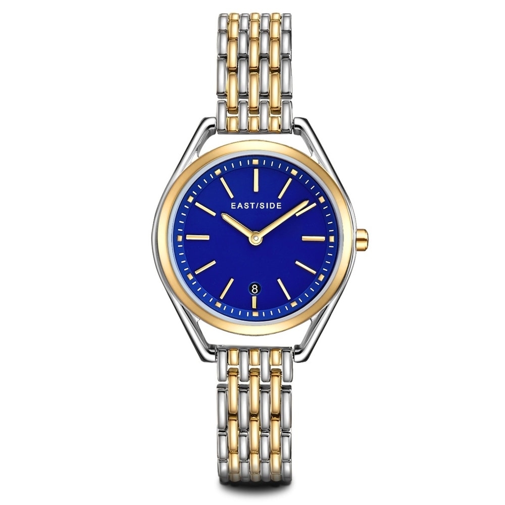 EASTSIDE Montre à quartz Edison en Argent/or jaune Acier inoxydable en Argent/or jaune Montre