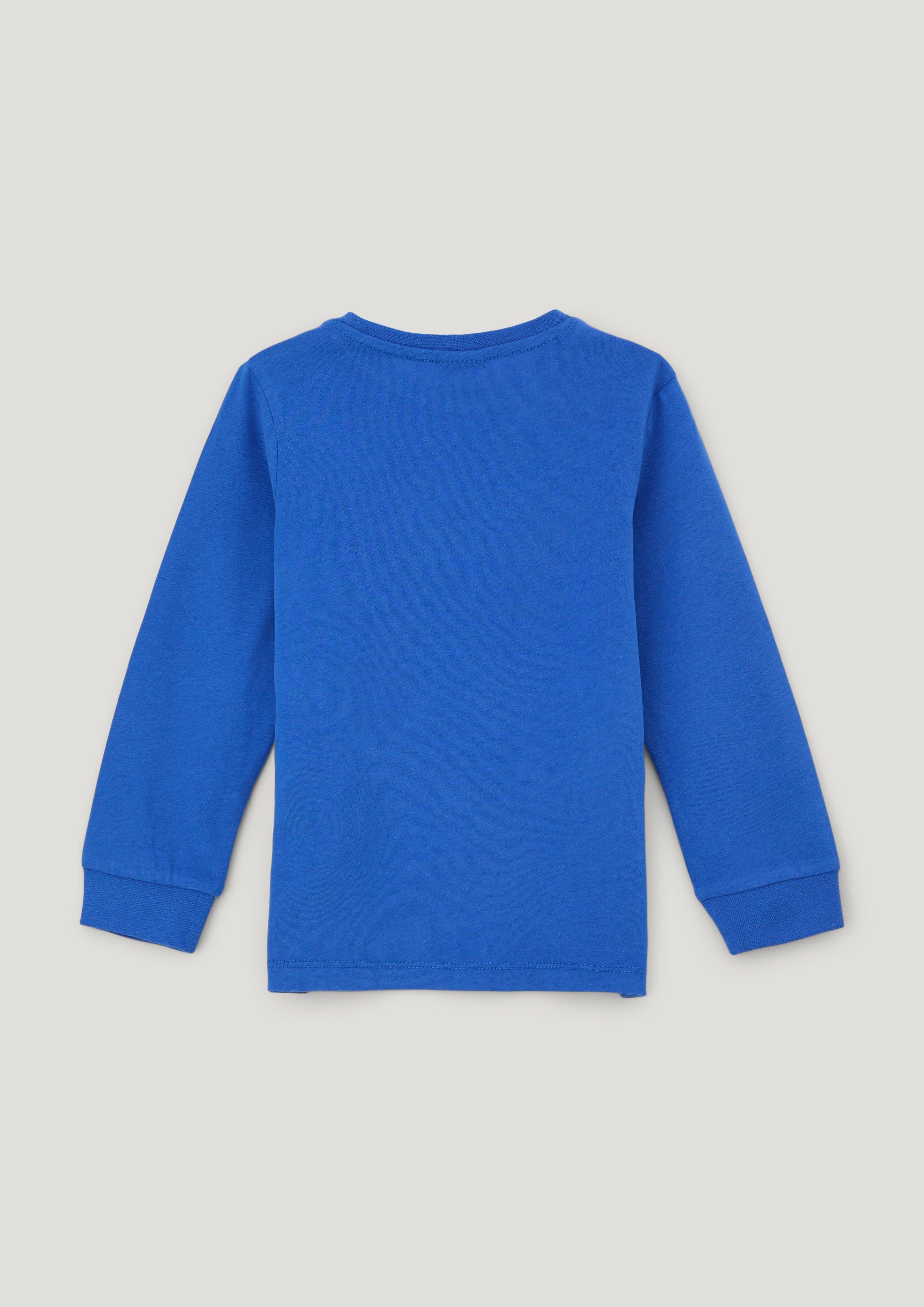 Longsleeve mit gummiertem Print  2134106-5588