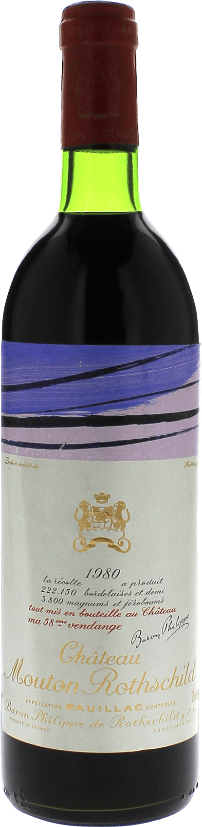 Mouton rothschild 1980