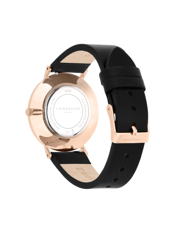 LIEBESKIND BERLIN Armbanduhr in schwarz günstig kaufen onesize