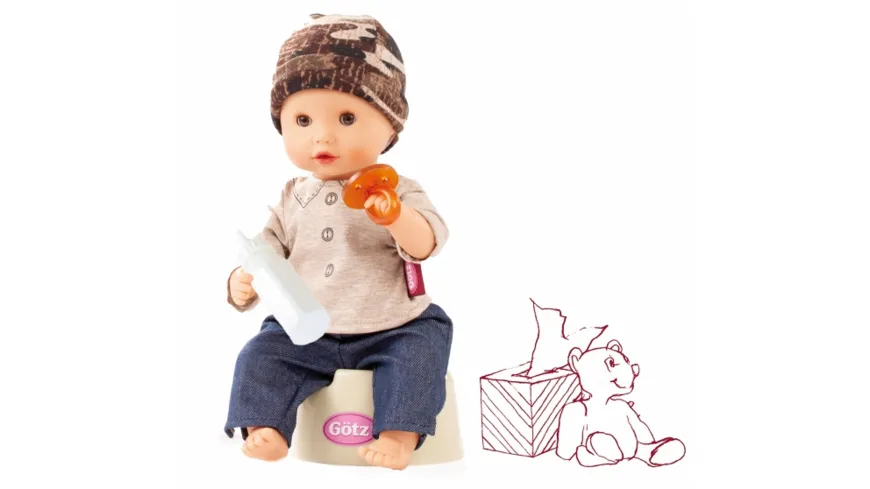 Götz - Sleepy Aquini Junge 33cm Badebaby Puppe