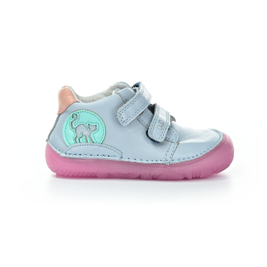 D.D.Step S070-42803 Sky Blue Barfußstiefeletten