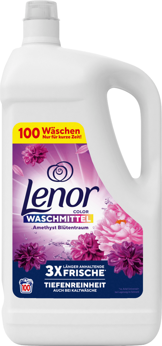 Colorwaschmittel flüssig Amethyst Blütentraum 100WL, 5 l