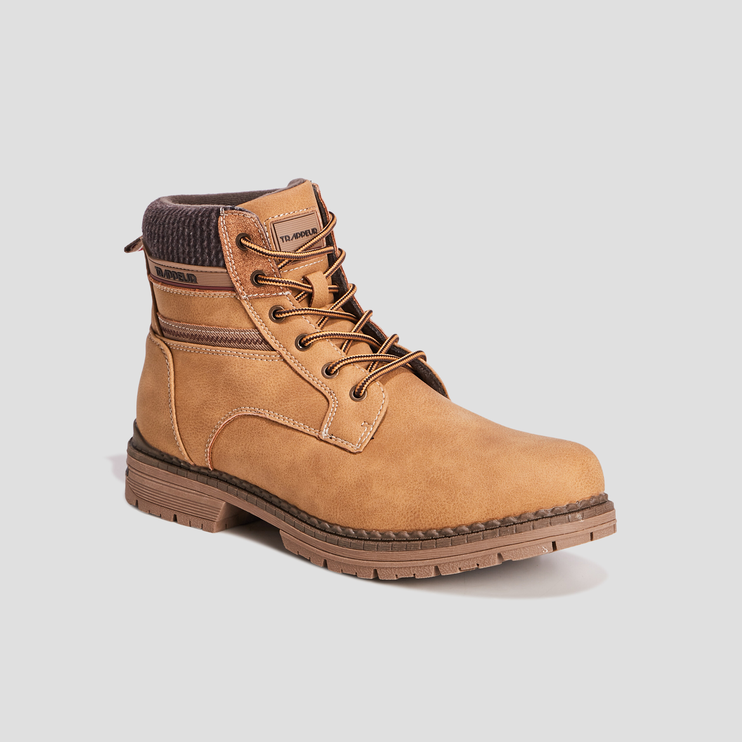 Bottines Trappeur jaune homme | La Halle