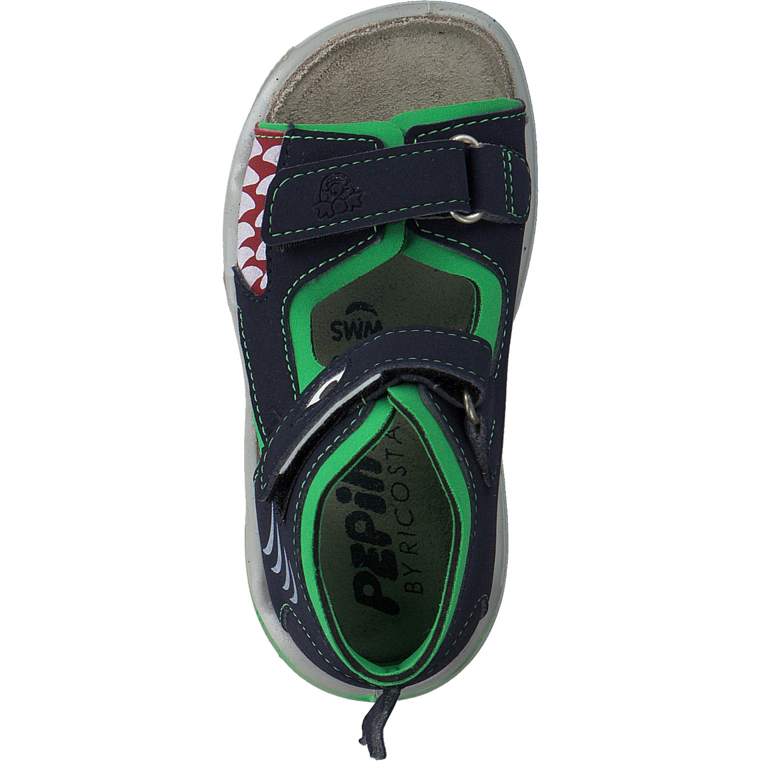 Ricosta Sharki 3200402, Lauflernschuhe, Kinder, Blau