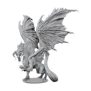 D&D Nolzur's Marvelous Miniatures Miniatur unbemalt Adult Black Dragon