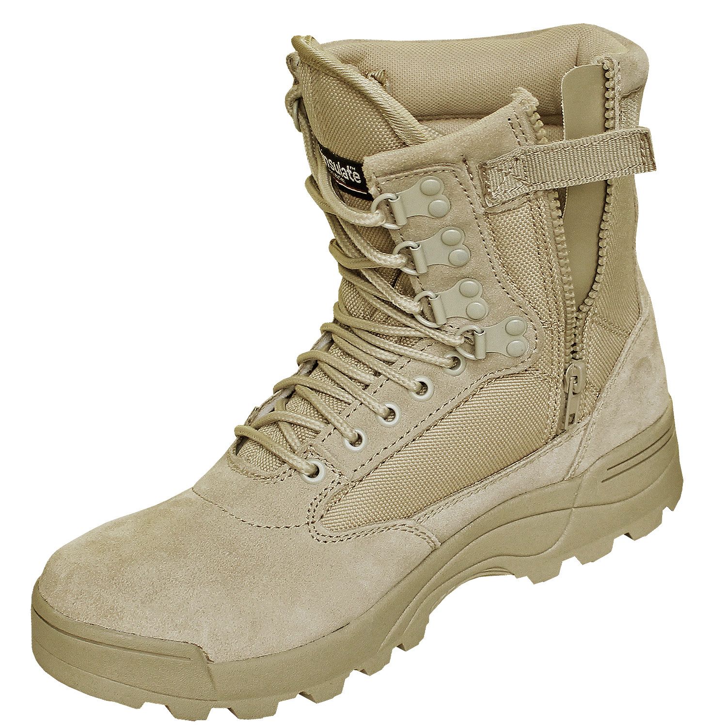 SWAT Tactical Boots Zipper