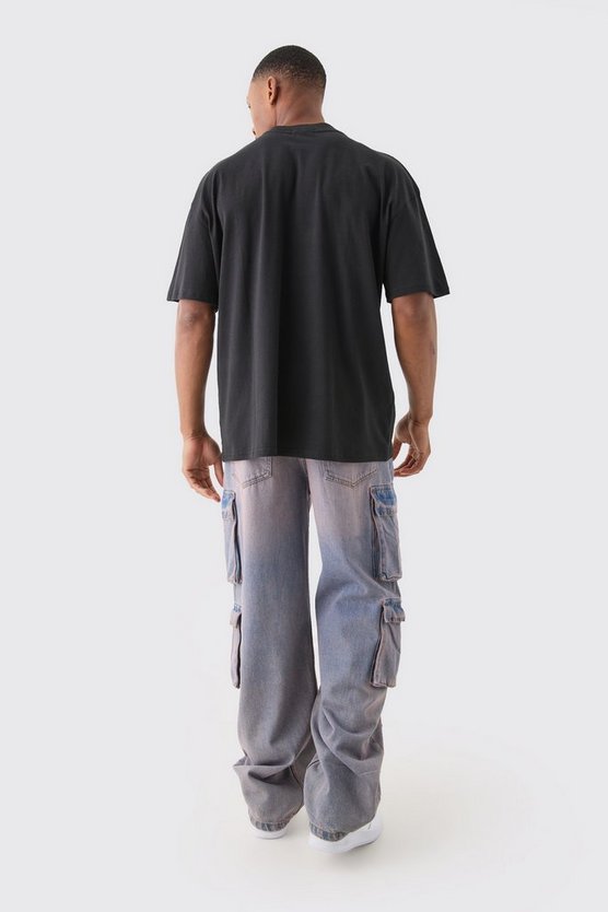 Oversize T-Shirt mit Print