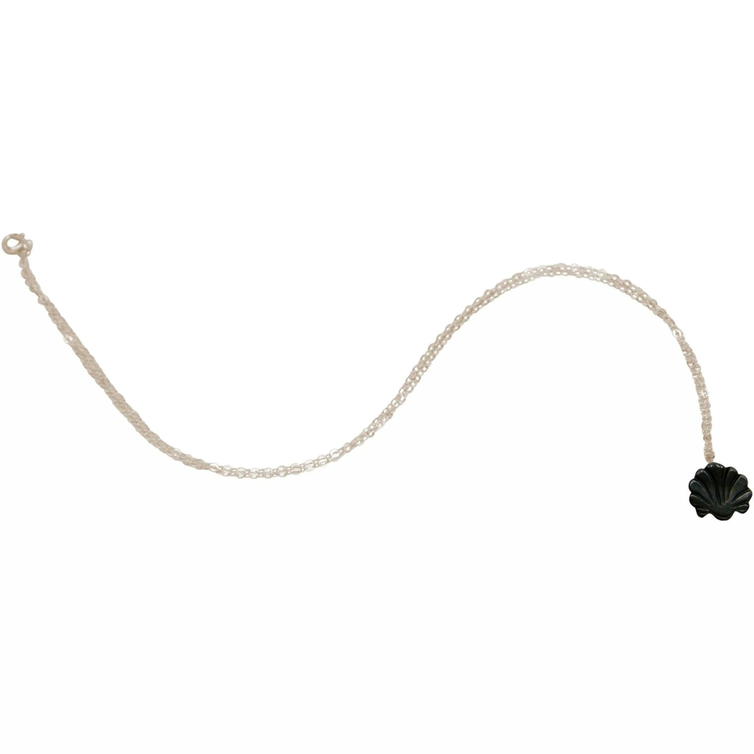 Kette mit Anhänger 'Perlmutt Muschel'