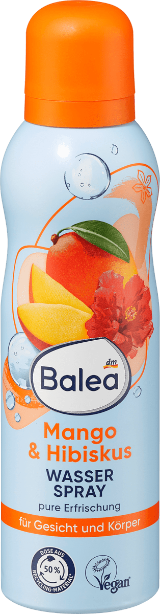 Wasserspray Mango Hibiskus, 150 ml