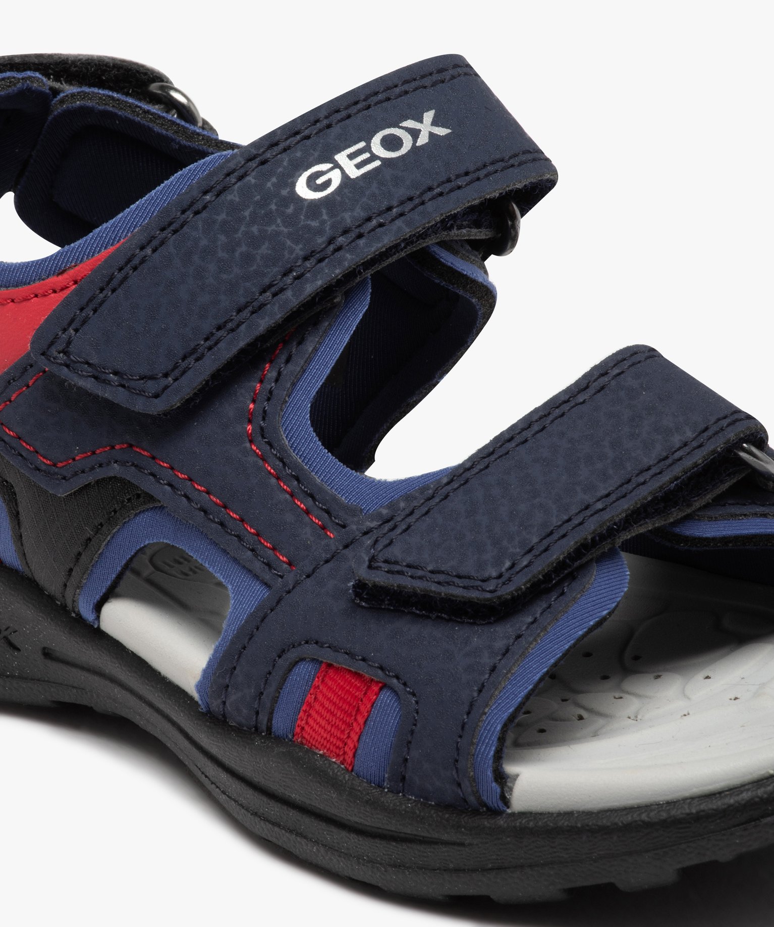Sandales sport Garçon multicolores à brides scratch - Geox marine | GEMO