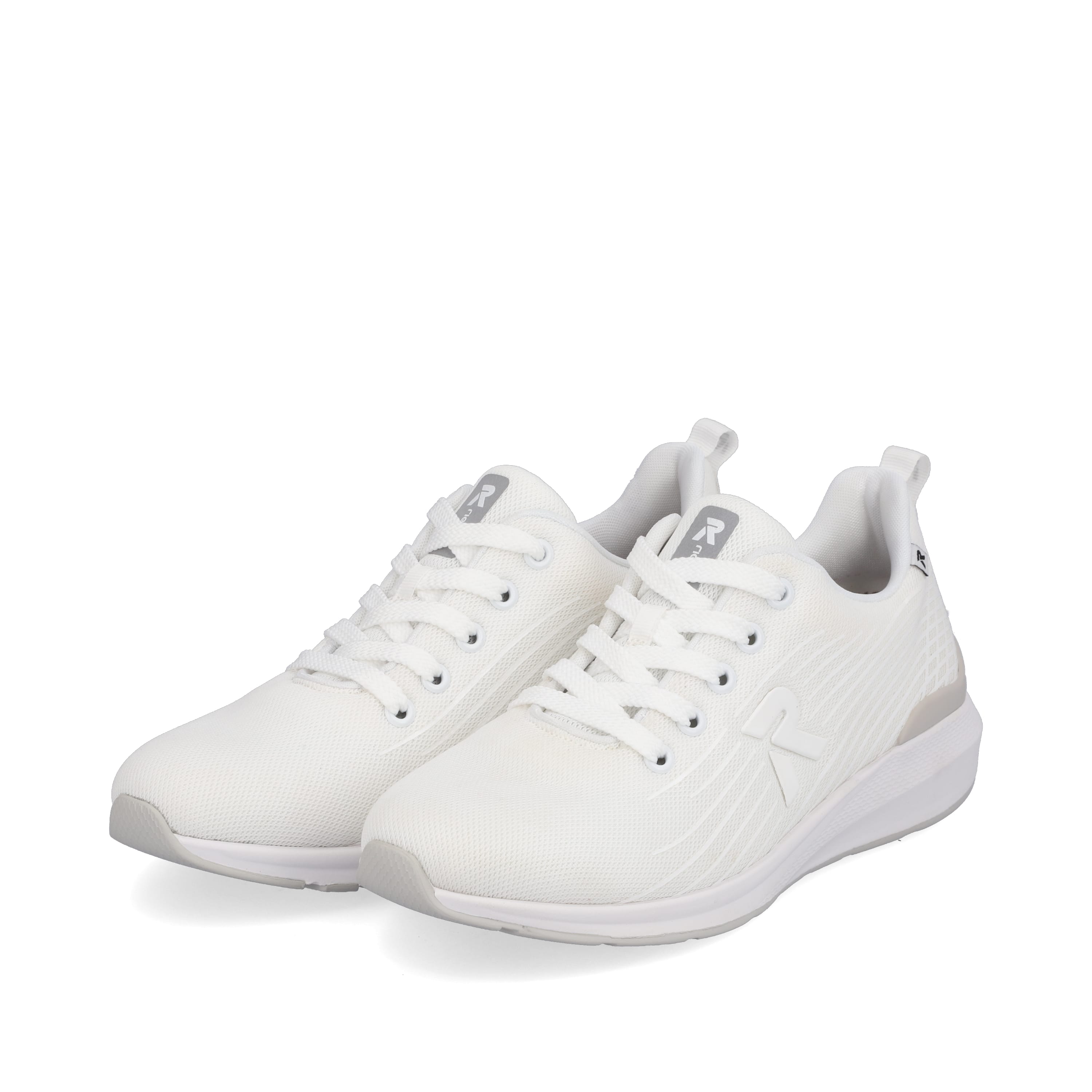 Rieker Damen Sneaker Low frost white