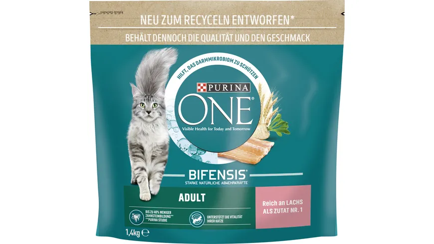 PURINA ONE Adult Lachs & Vollkorn 1.4 kg