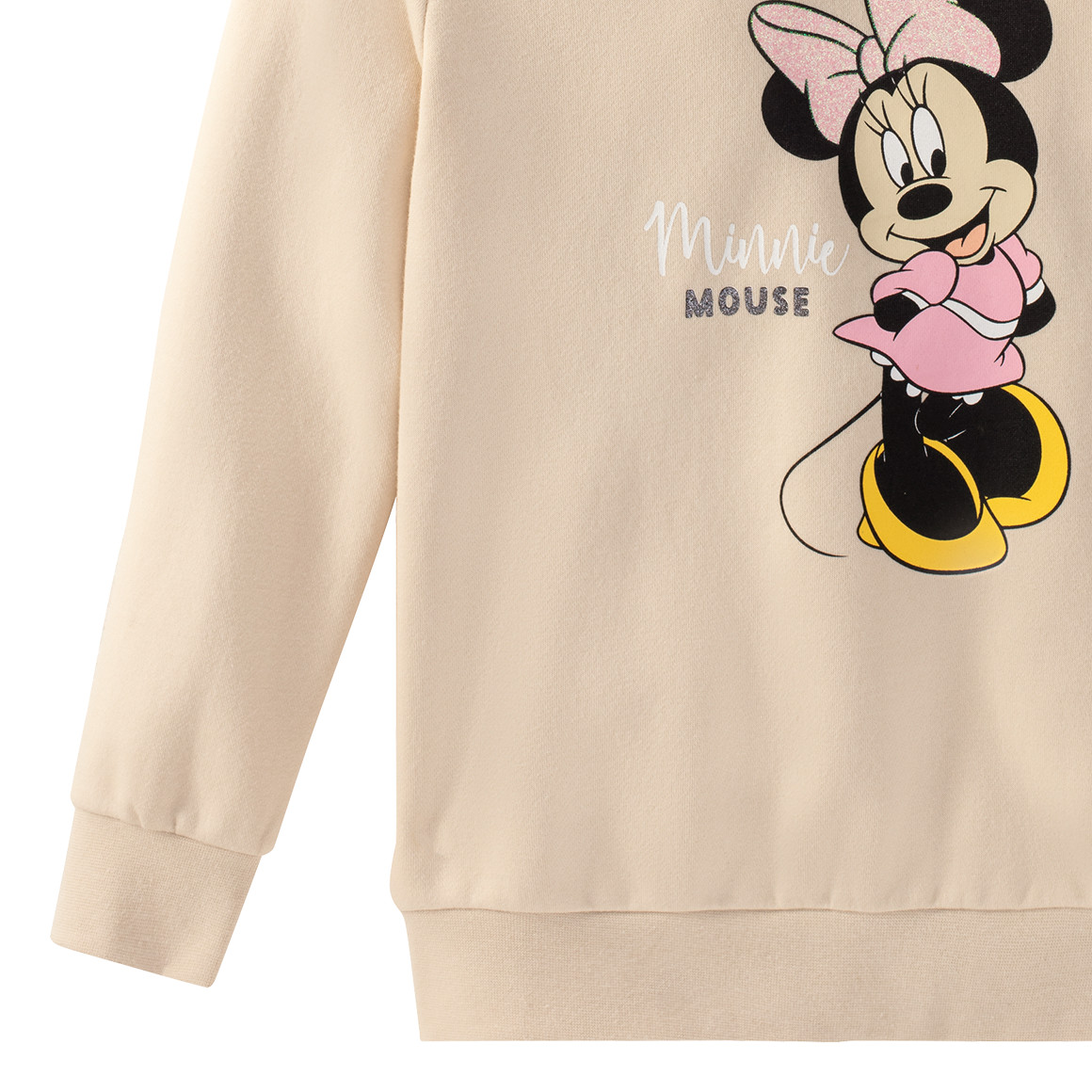 Minnie Maus Hoodie  mit großem Print