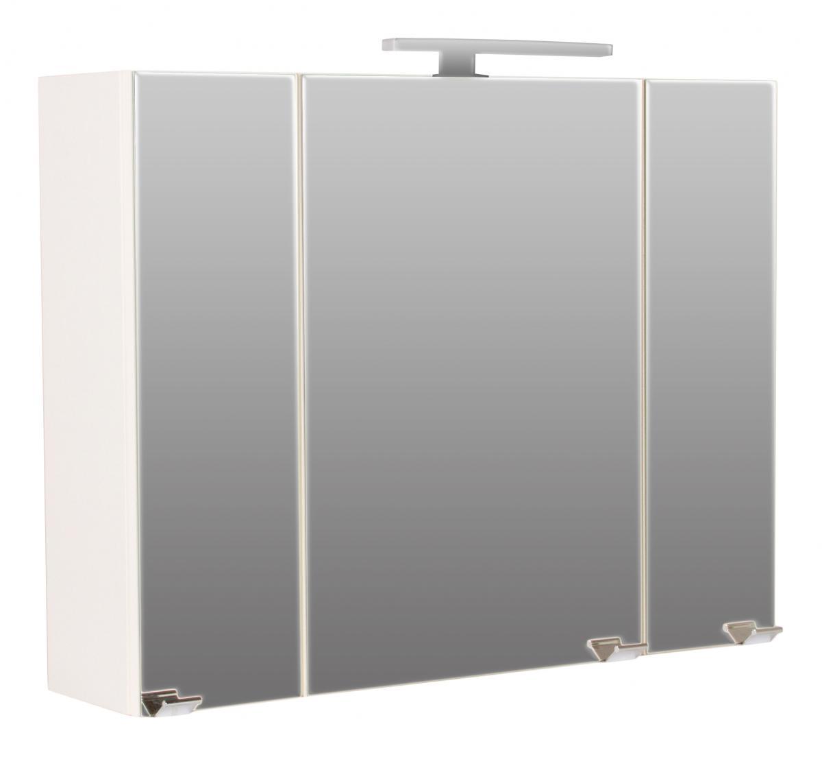 Posseik Spiegelschrank „Homeline“ 90 cm mit LED Lampe EEK: F