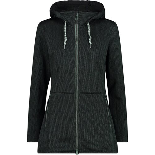DAMEN KAPUZENSWEAT WOMAN LONG JACKET FIX HOOD