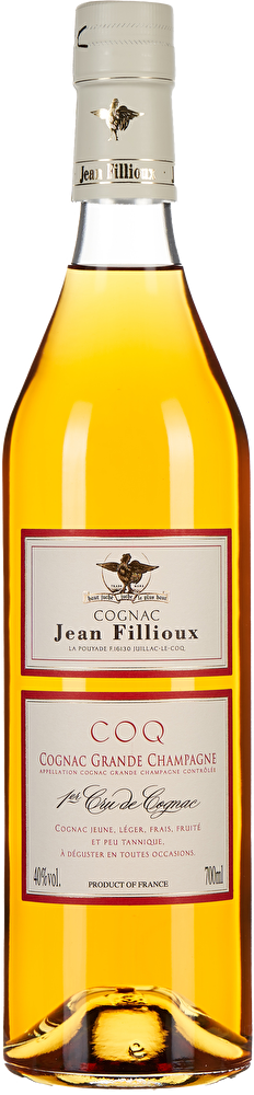 Jean Fillioux Cognac COQ 1er Cru 0,7 Liter im Geschenkkarton