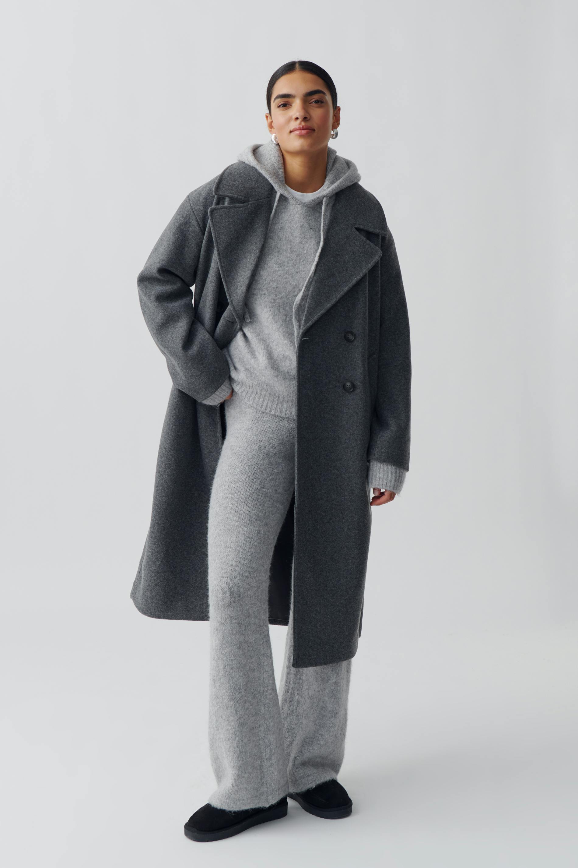 Double breasted coat