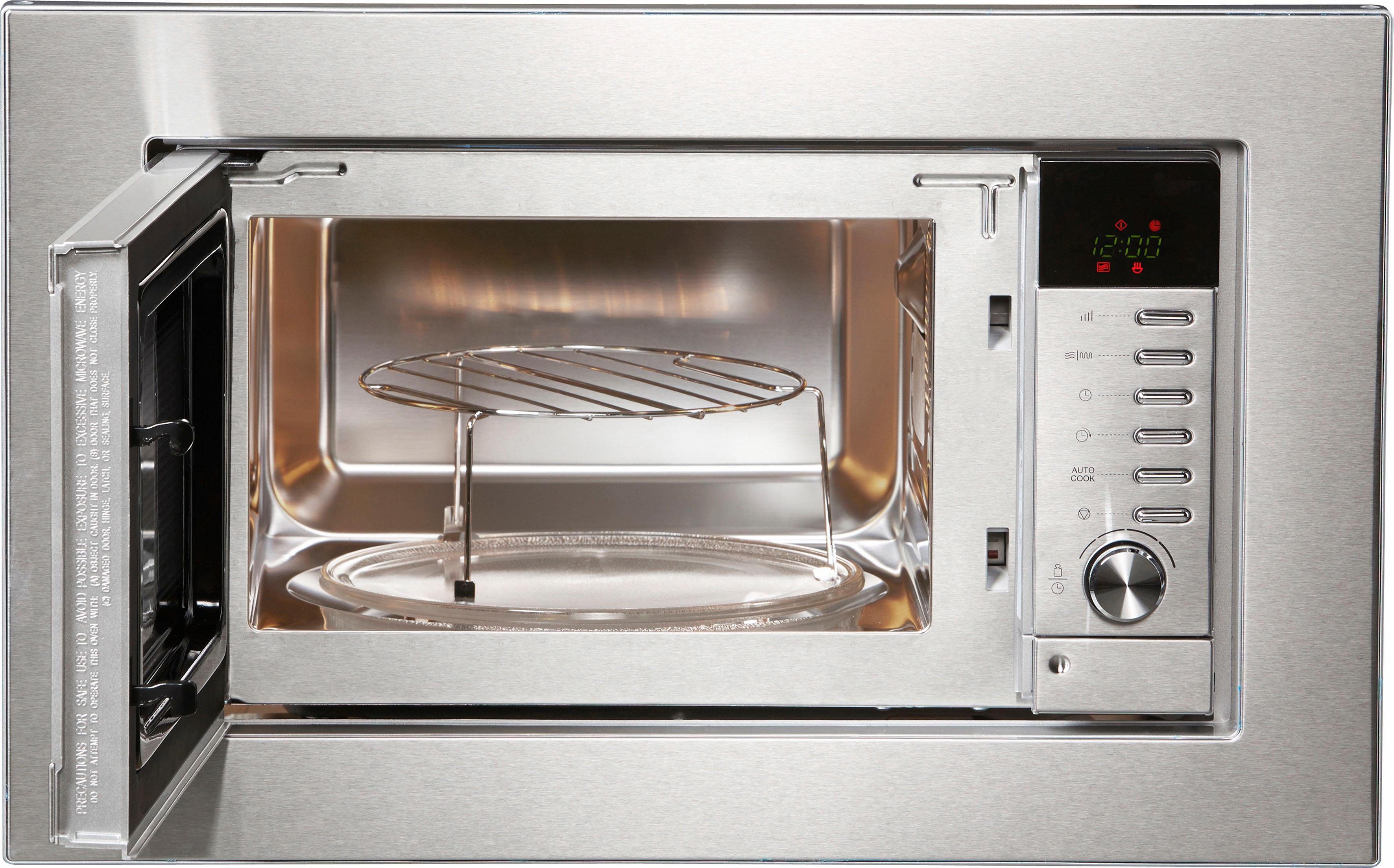 Amica Einbau-Mikrowelle EMW 13184 E, Grill, Mikrowelle, 20 l, digitaler Timer