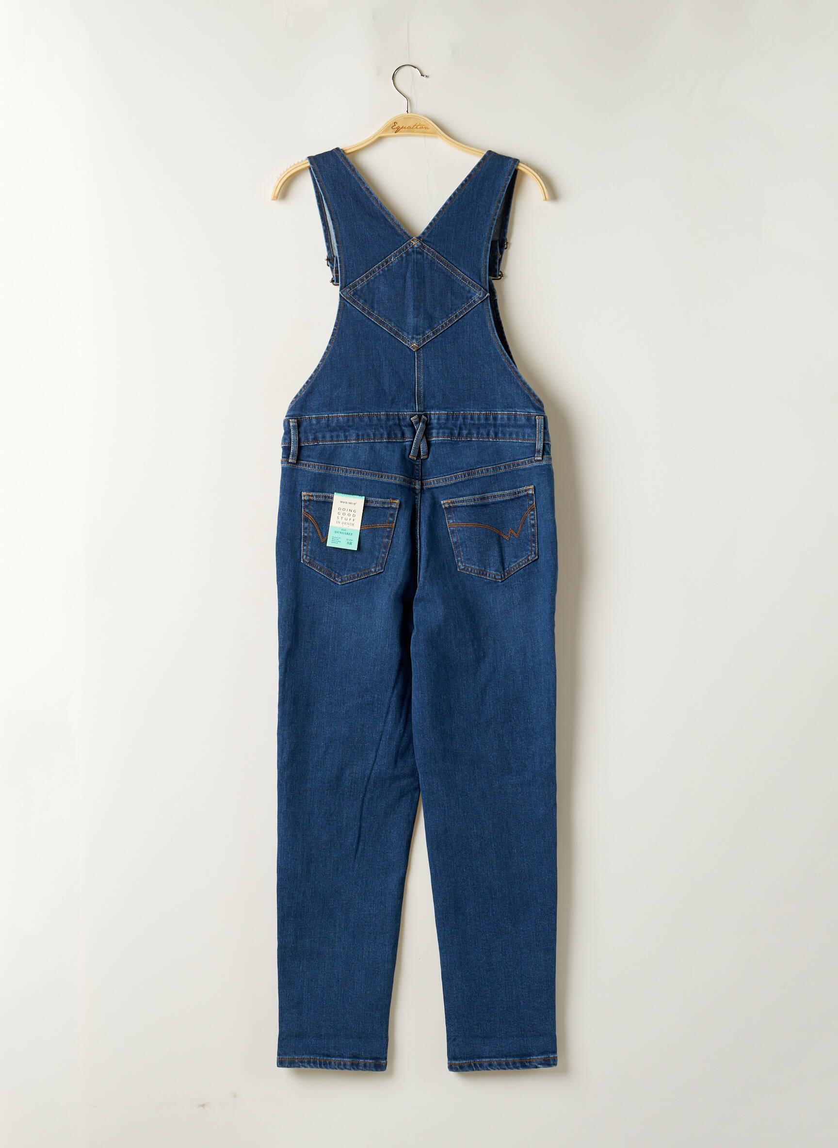 Dungaree Salopettes Femme couleur bleu