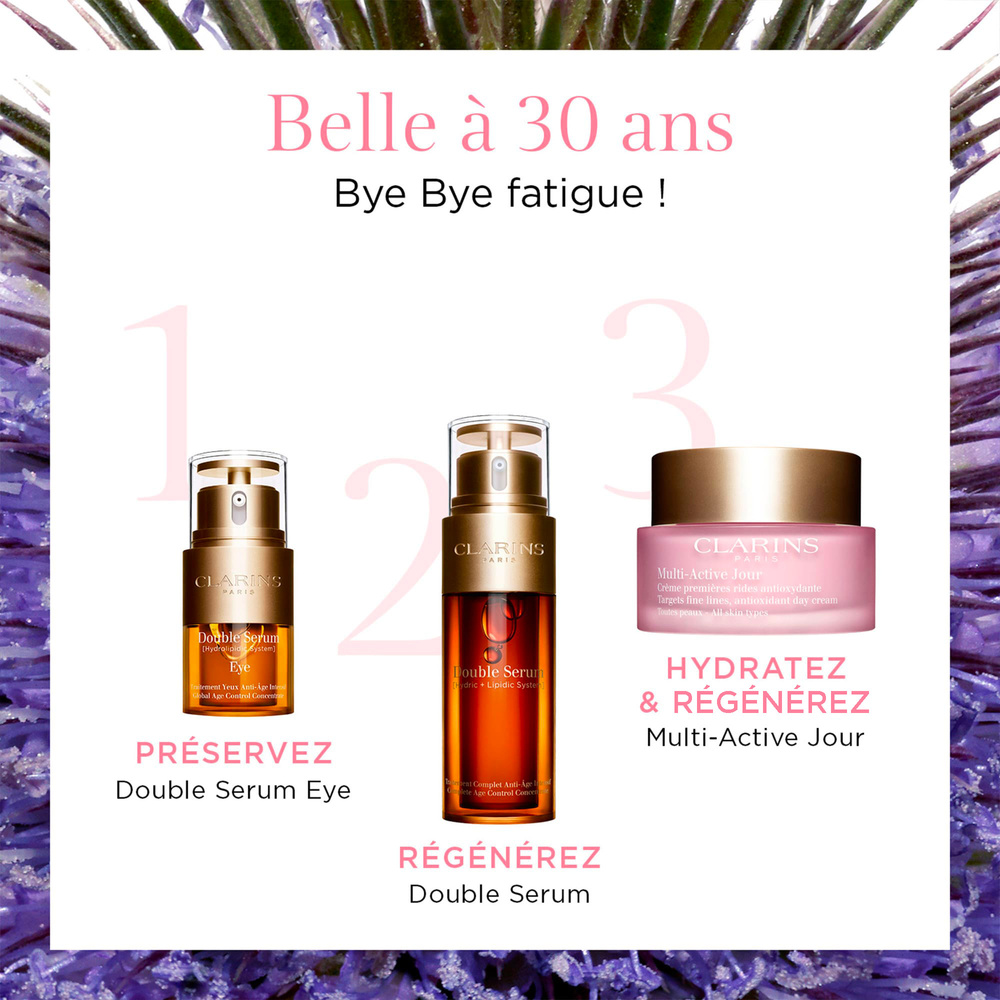 Clarins Multi-active Jour Crème Premières RidesAntioxydante  Peaux Sèches Soin visage