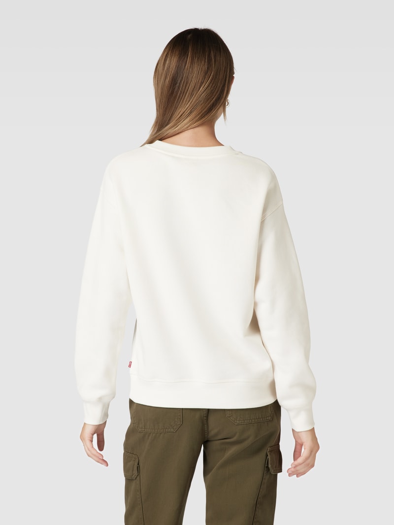 Sweatshirt mit Motiv-Print Modell 'GRAPHIC STANDARD CREW' in offwhite