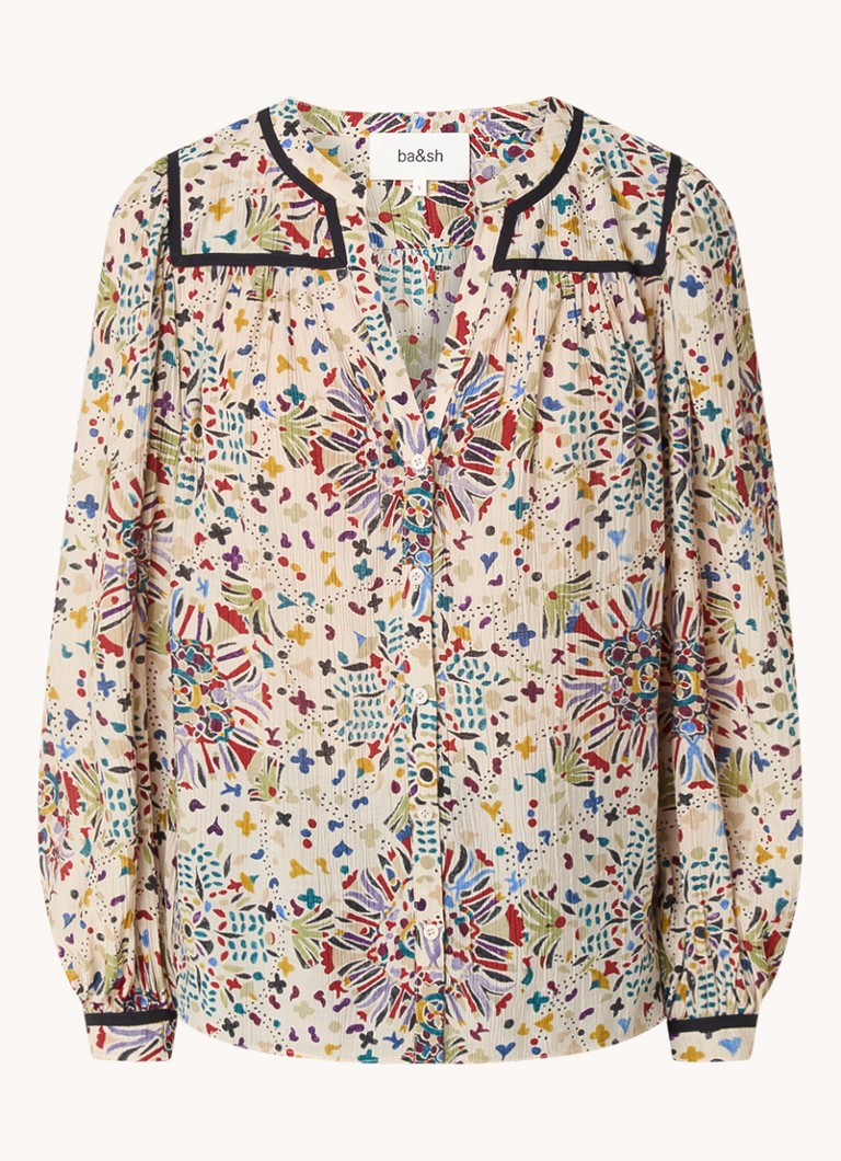 ba&sh  Faizae blouse met print