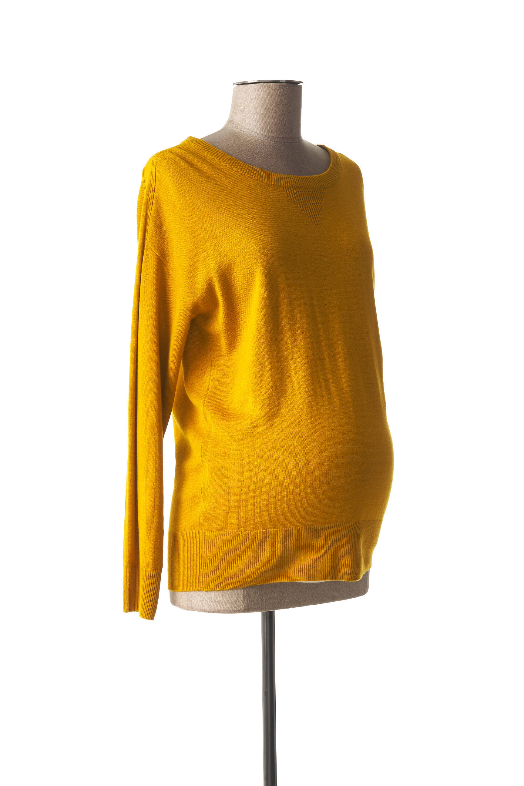 Fragile Pulls Maternite Femme couleur jaune